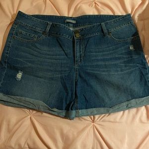 jean shorts